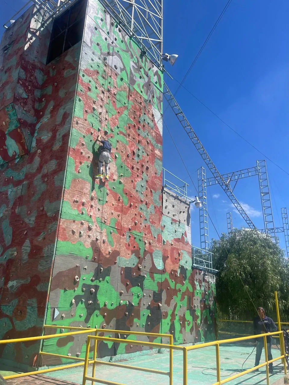 Muro de escalar de Quiqueland
